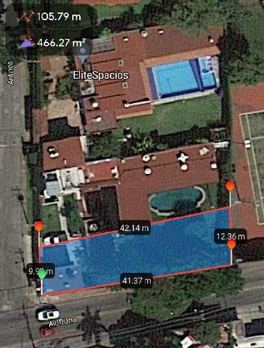 Terreno en renta en Av Diana