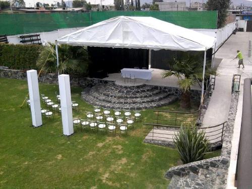 Venda de Jardín y Salón para eventos en San Isidro, Tulyehualco