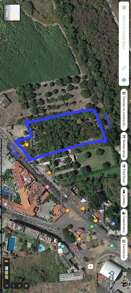 Terreno comercial en Tequesquitengo