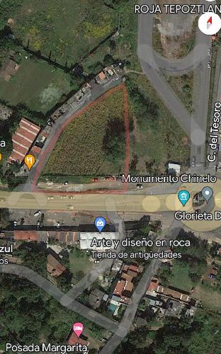 Terreno en la entrada de Tepoztlán (escritura)