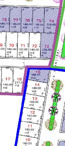 Terrenos en venta en fraccionamiento Ahuatepec