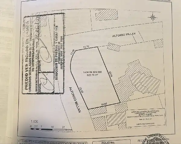Terreno en venta en fraccionamiento huertas del llano