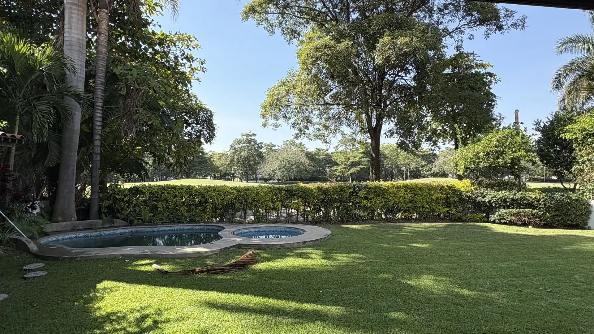 Residencia con vista al campo de golf