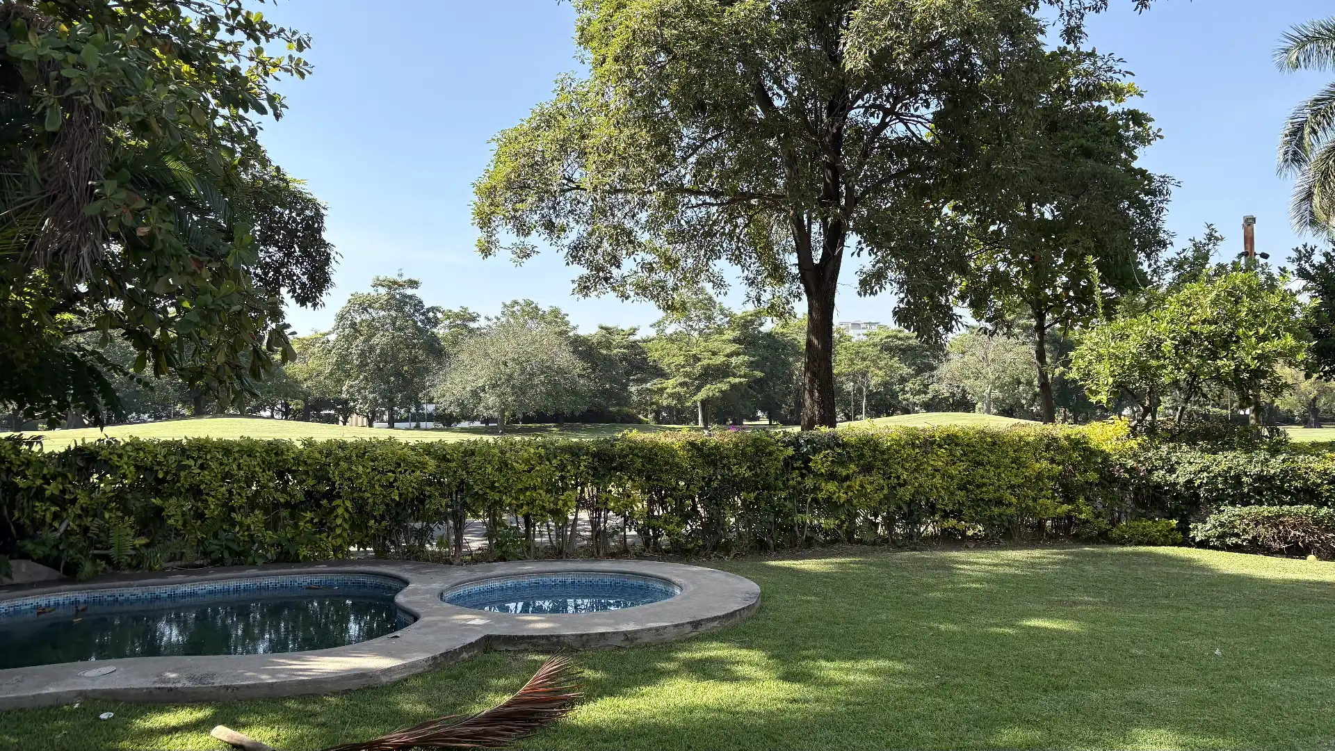 Residencia con vista al campo de golf