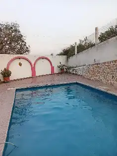 Se vende casa sola con alberca en temixco Morelos