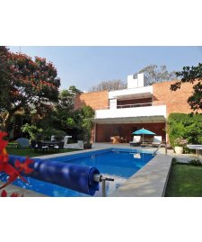 Casa en Renta Tepoztlán Morelos Amueblada con Vista Panorámica a la Montaña y Alberca Climatizada
