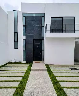 CASA MODERNA EN RENTA CON VIGILANCIA  EN LOMAS DE CUERNAVACA EN TEMICO, MORELOS