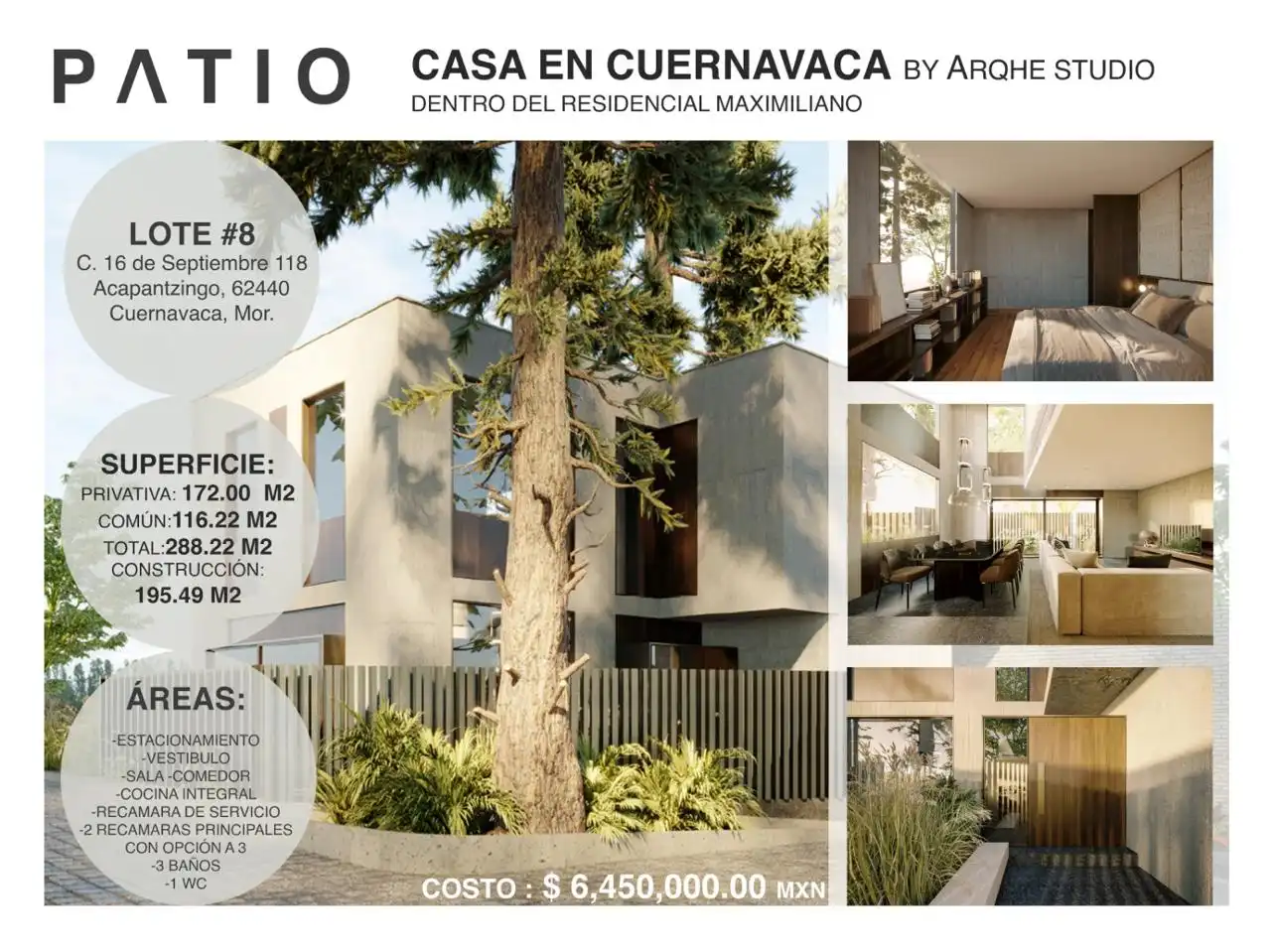 Casa en colonia Acapantzingo en fraccionamiento con vigilancia, Cuernavaca Morelos