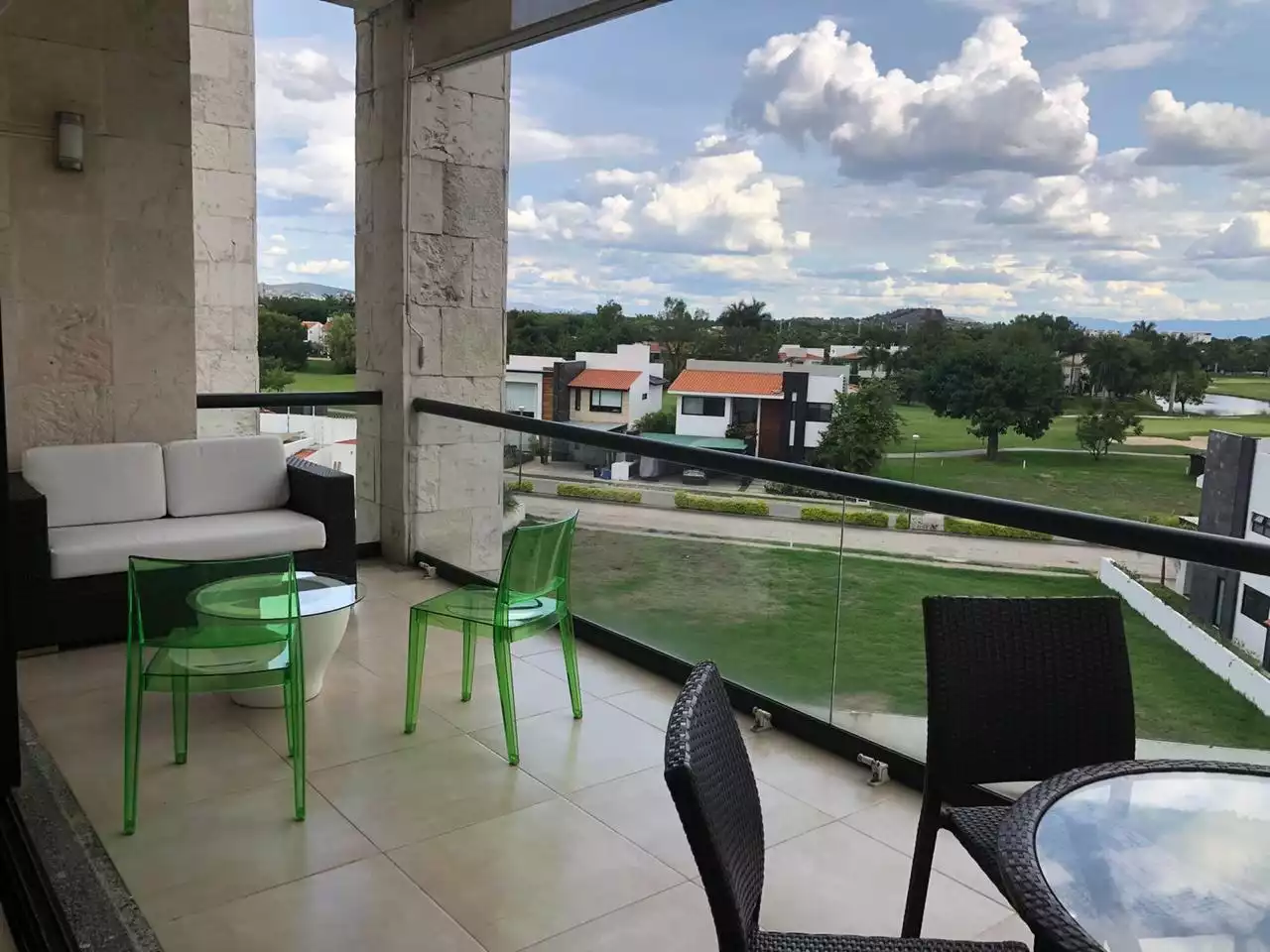 Departamento amueblado en renta, paraiso country club