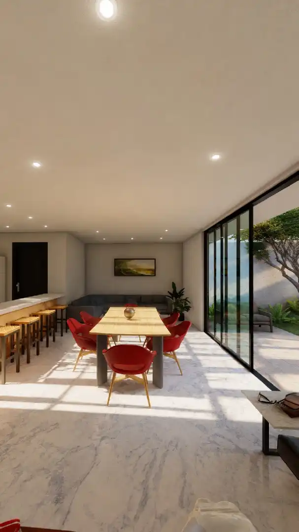 Casa Nueva en venta en zona norte  con recámara en planta baja, vigilancia