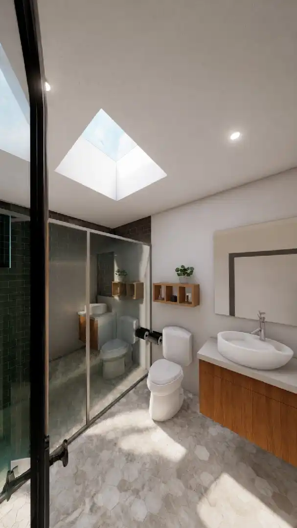 Casa Nueva en venta en zona norte  con recámara en planta baja, vigilancia