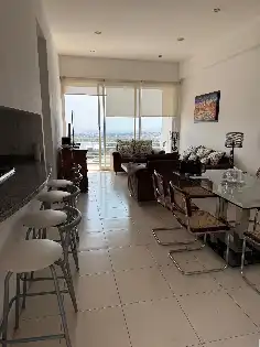 Departamento amueblado en  renta en Punta Habitat en Lomas de la Selva